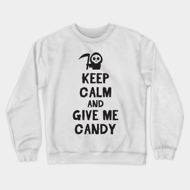 Keep calm Candy Crewneck Sweatshirt by nektarinchen